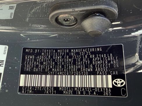 Used 2026 Toyota Corolla XSE FWD image 39