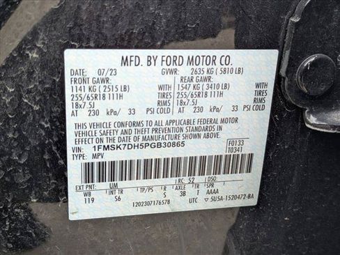 Used 2023 Ford Explorer XLT w/ Equipment Group 202A RWD image 19