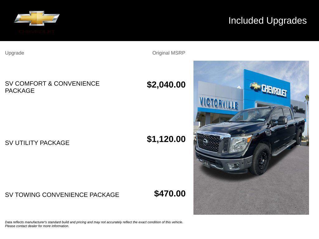 Used 2017 Nissan Titan SV RWD image 5