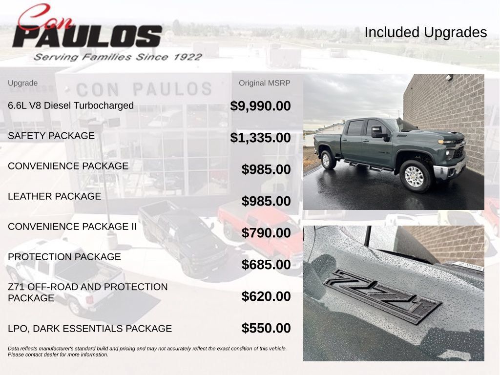 Used 2025 Chevrolet Silverado 3500 LT w/ Safety Package AWD/4WD image 4