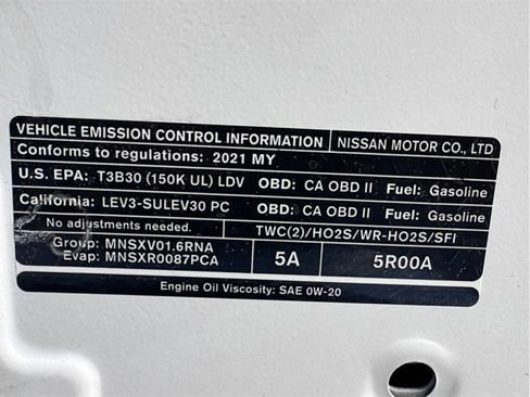 Used 2021 Nissan Versa SV FWD image 26