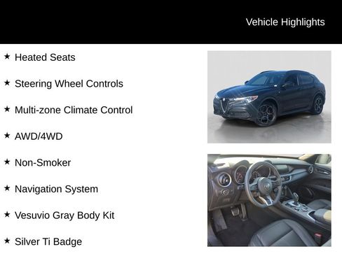Used 2023 Alfa Romeo Stelvio Ti AWD/4WD image 11