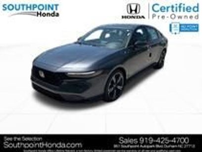 Certified 2026 Honda Accord SE