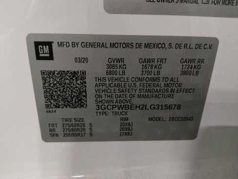 Used 2020 Chevrolet Silverado 1500 Custom w/ Custom Value Package RWD image 33