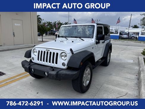 Used 2016 Jeep Wrangler Sport w/ Quick Order Package 24S AWD/4WD image 1