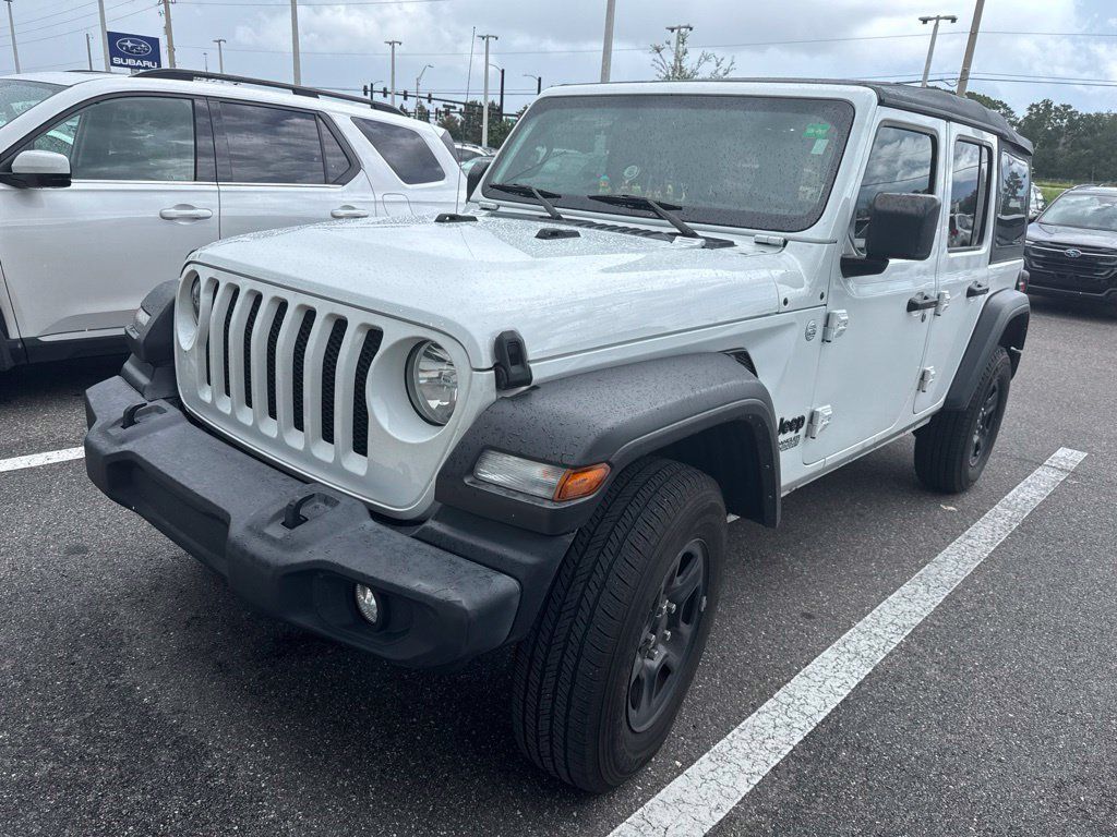 Used 2021 Jeep Wrangler Unlimited Sport AWD/4WD image 1