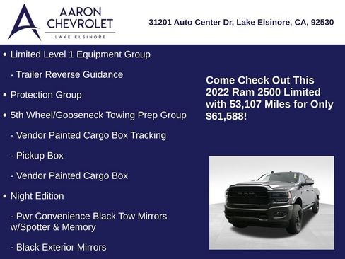 Used 2022 RAM 2500 Limited image 10