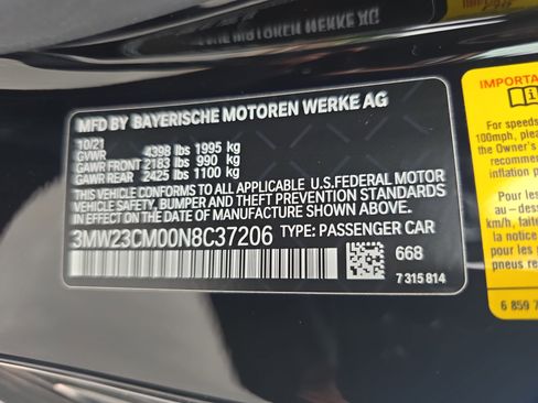 Used 2022 BMW 230i Coupe w/ Convenience Package RWD image 34