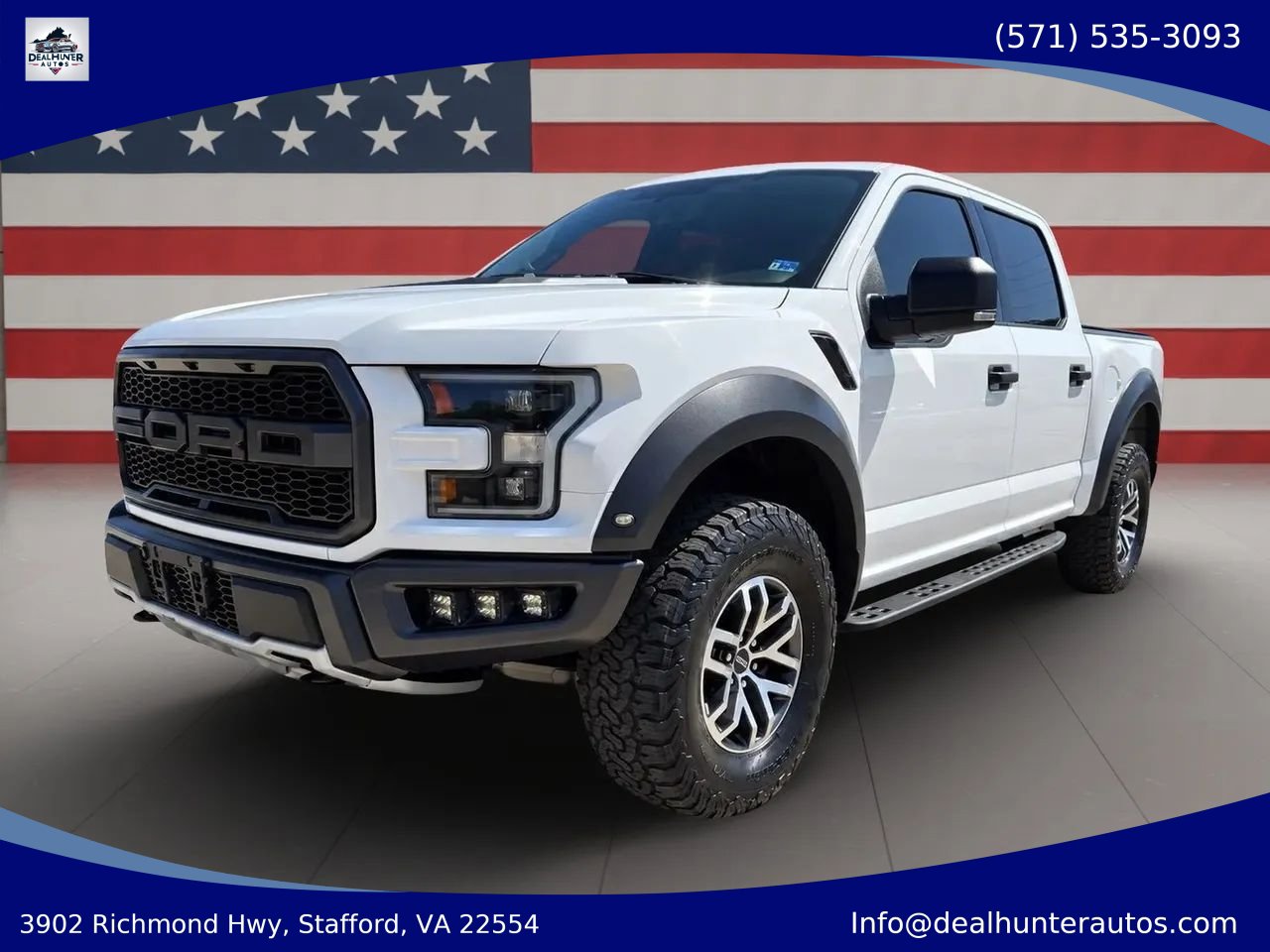 Used 2018 Ford F150 Raptor w/ Equipment Group 801A Mid AWD/4WD image 1
