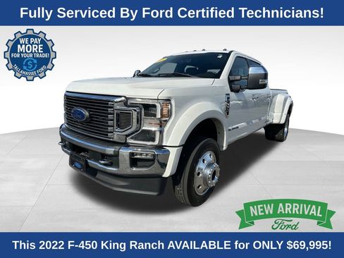 Used 2022 Ford F450 King Ranch w/ Chrome Package image 1