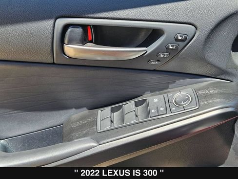 Used 2022 Lexus IS 300 w/ Premium Package RWD image 15