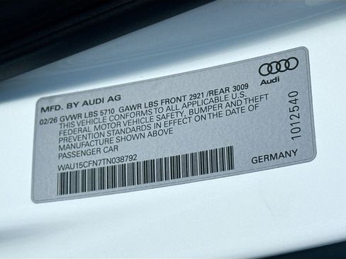 New 2026 Audi A6 Premium AWD/4WD image 40