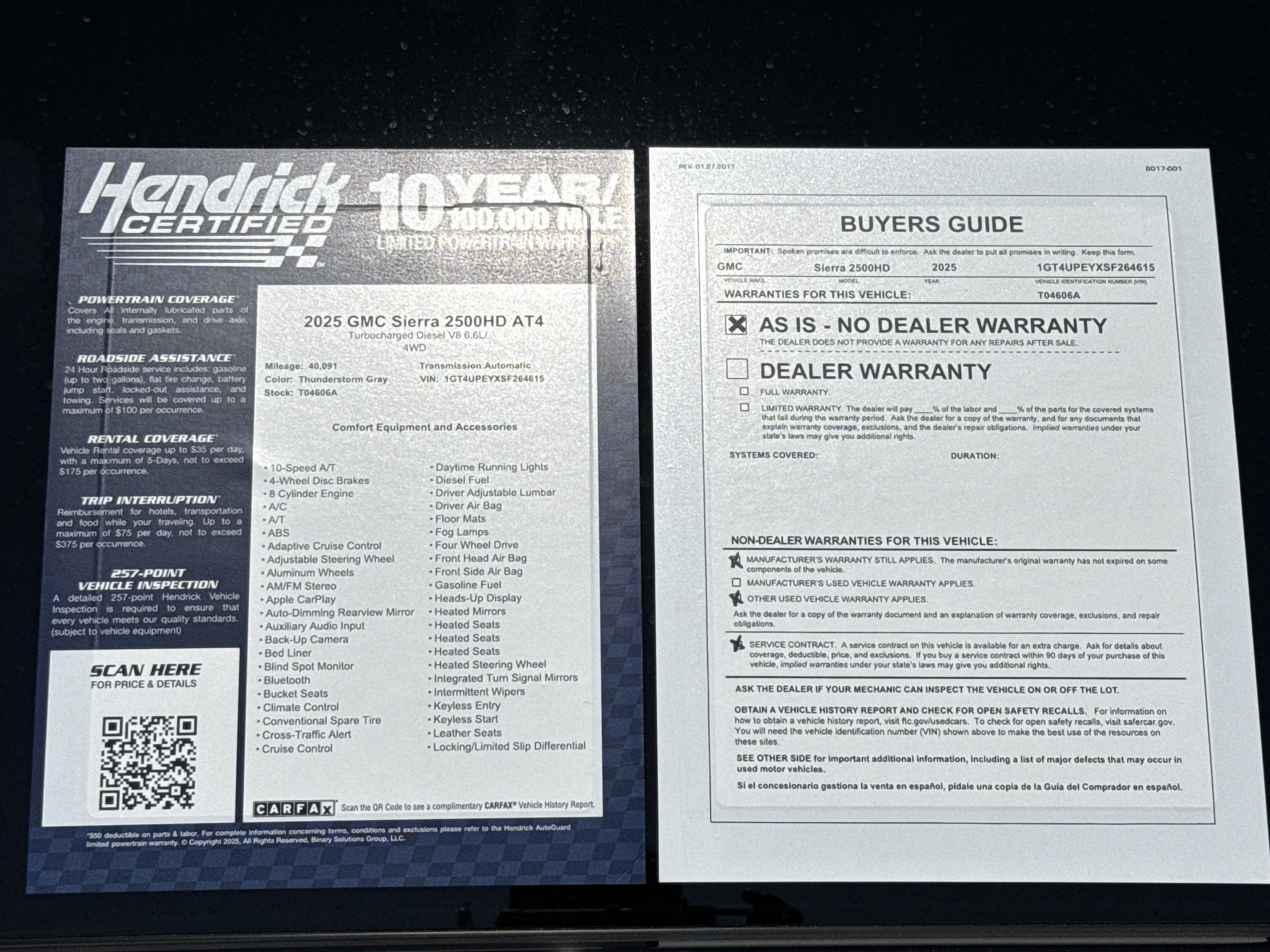 Used 2025 GMC Sierra 2500 AT4 w/ AT4 Premium Plus Package AWD/4WD image 38