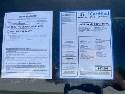 Certified 2026 Honda Pilot Touring image 37