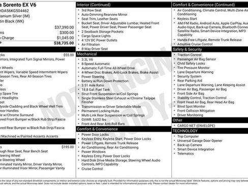 Used 2019 Kia Sorento EX image 28