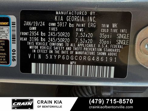 Certified 2024 Kia Telluride S AWD/4WD image 37