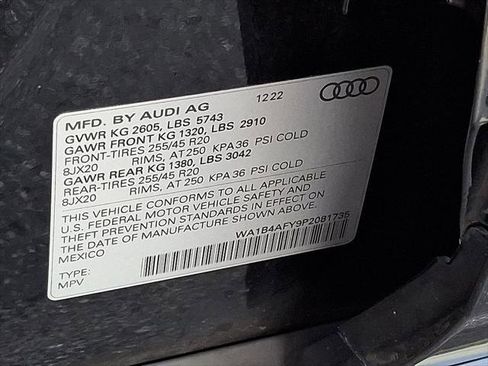 Certified 2023 Audi SQ5 Premium Plus w/ Premium Plus Package AWD/4WD image 30