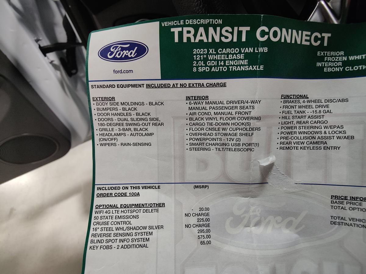Used 2023 Ford Transit Connect XL FWD image 39