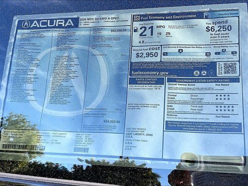New 2026 Acura MDX A-Spec image 22