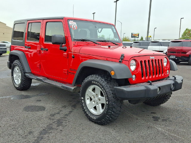 Used 2016 Jeep Wrangler Unlimited Sport w/ Quick Order Package 24S AWD/4WD image 1