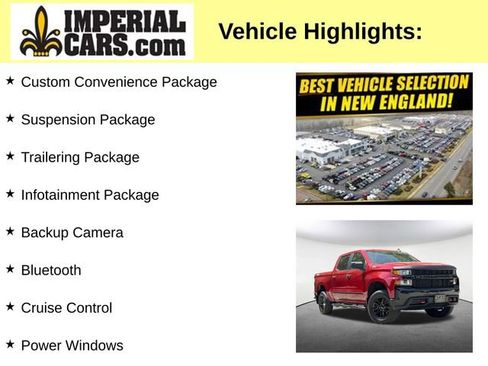 Used 2021 Chevrolet Silverado 1500 Custom Trail Boss AWD/4WD image 7
