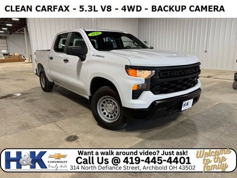Used 2022 Chevrolet Silverado 1500 W/T image 1