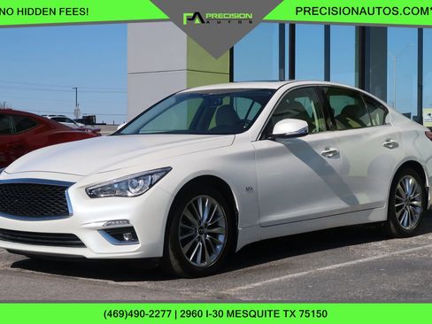 Used 2018 INFINITI Q50 Luxe w/ Essential Package (3.0T Luxe) image 1