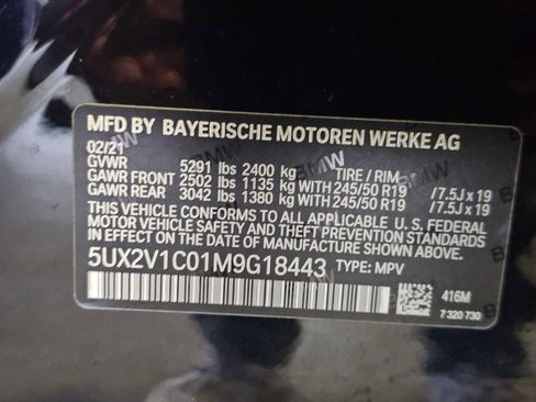 Used 2021 BMW X4 xDrive30i w/ M Sport Package image 46