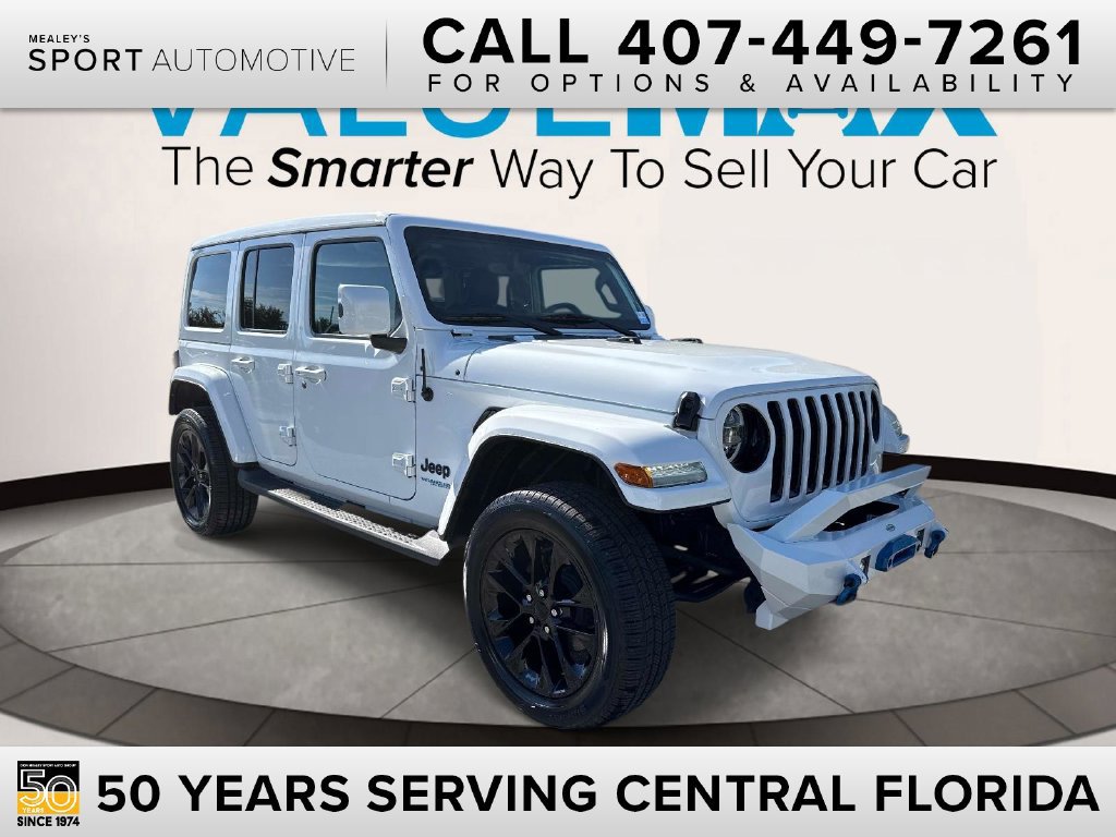 Used 2021 Jeep Wrangler Unlimited Sahara AWD/4WD image 1
