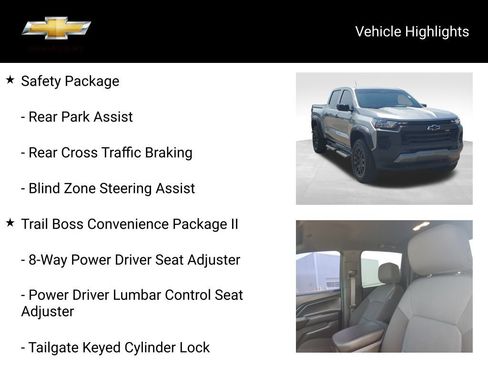Used 2023 Chevrolet Colorado Trail Boss w/ Advanced Trailering Package AWD/4WD image 20