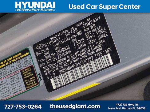 Used 2017 Hyundai Santa Fe SE FWD image 31