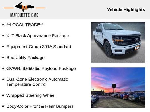 Used 2025 Ford F150 XLT w/ Equipment Group 301A Standard AWD/4WD image 7