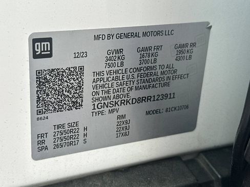 Used 2024 Chevrolet Tahoe RST AWD/4WD image 30