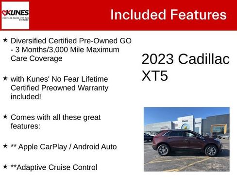 Used 2023 Cadillac XT5 Premium Luxury image 4