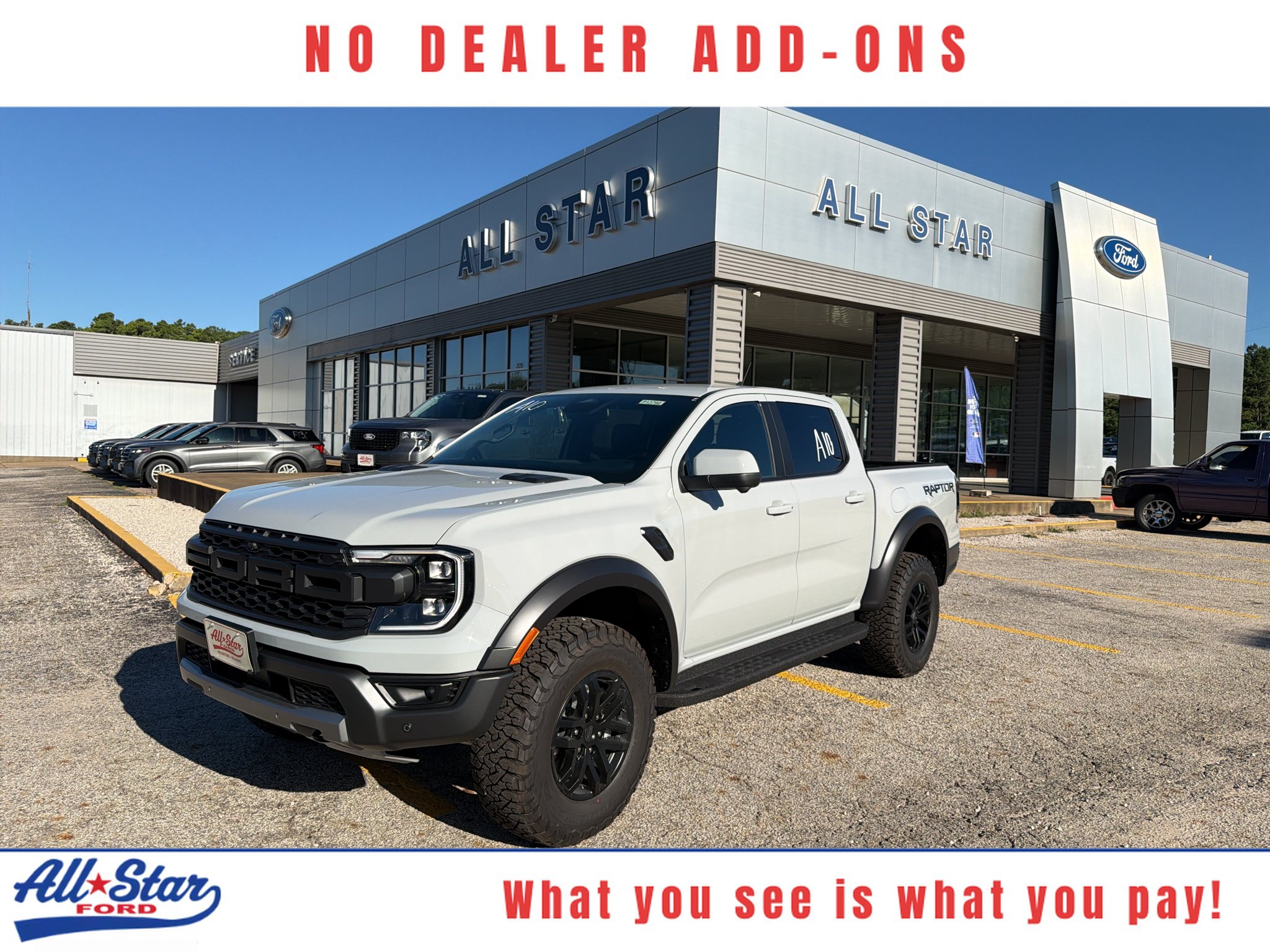 New 2026 Ford Ranger Raptor AWD/4WD image 1