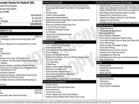 New 2026 Hyundai Santa Fe SEL AWD/4WD image 4
