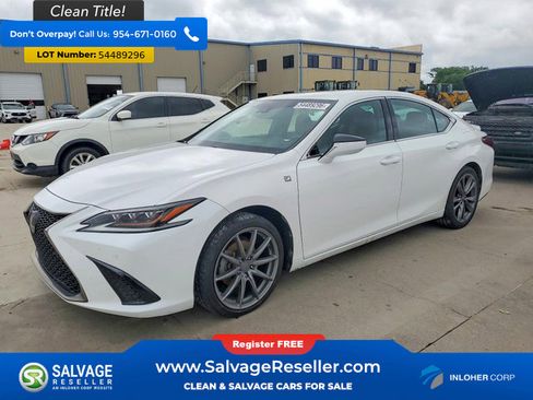 Used 2021 Lexus ES 350 F Sport w/ Accessory Package 2 FWD image 1