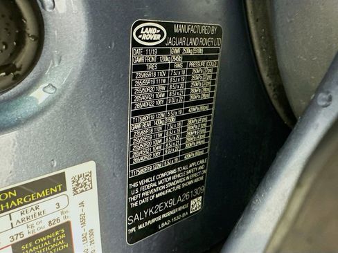 Used 2020 Land Rover Range Rover Velar R-Dynamic S image 33