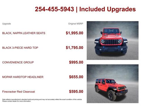 New 2025 Jeep Wrangler Unlimited Rubicon 4xe w/ Convenience Group image 24