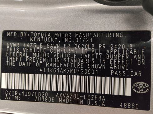Used 2021 Toyota Camry XSE FWD image 33