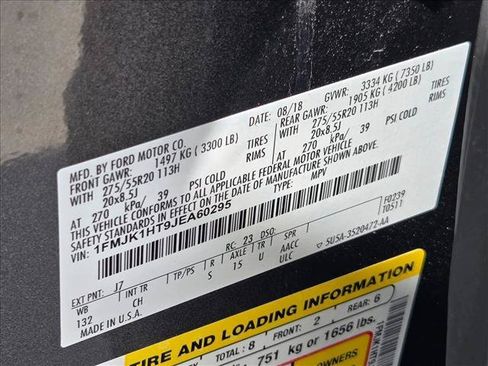 Used 2018 Ford Expedition Max XLT w/ Equipment Group 202A RWD image 15