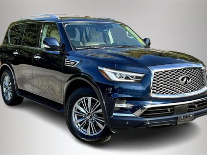 Used 2021 INFINITI QX80 Luxe w/ All-Season Package