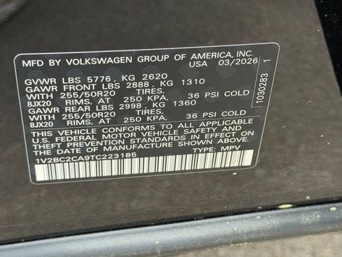 New 2026 Volkswagen Atlas Cross Sport SEL AWD/4WD image 19