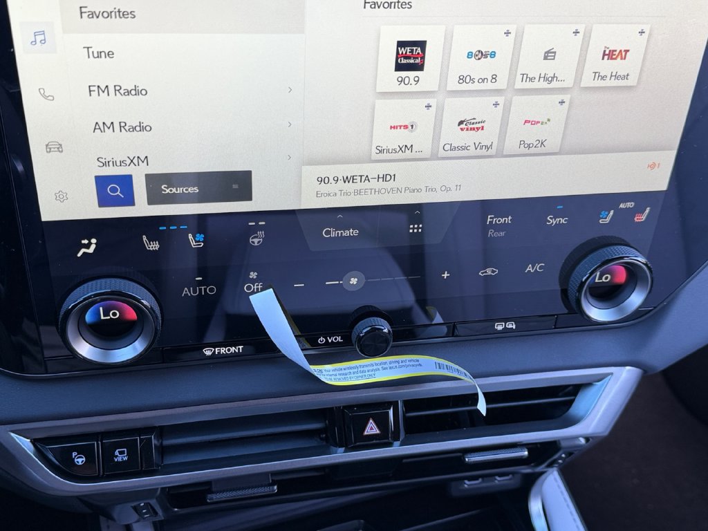 New 2026 Lexus RX 350h w/ Convenience Package AWD/4WD image 19