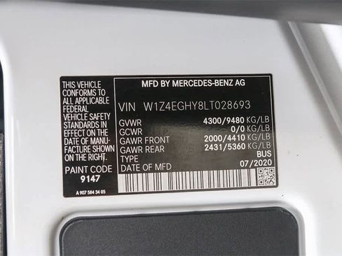 Used 2020 Mercedes-Benz Sprinter 2500 image 26