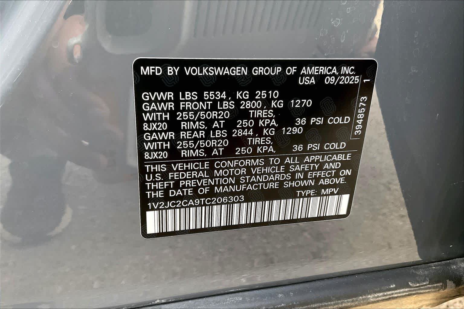 Used 2026 Volkswagen Atlas Cross Sport SE FWD image 34
