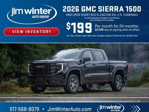 New 2026 GMC Sierra 1500 Elevation image 3