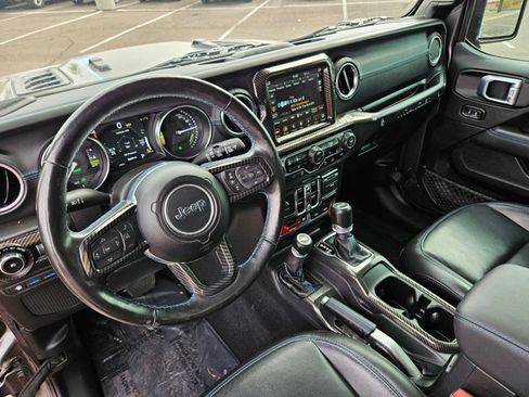 Used 2021 Jeep Wrangler Unlimited Rubicon 4xe w/ Steel Bumper Group image 13