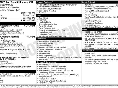 Used 2025 GMC Yukon Denali Ultimate AWD/4WD image 6