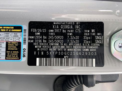 Used 2025 Kia Telluride EX X-Line AWD/4WD image 35